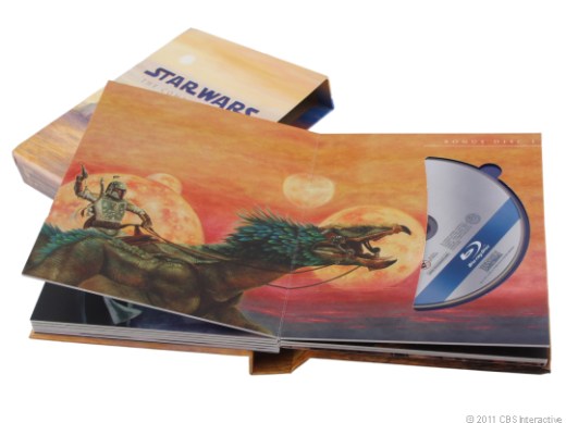 Star Wars The Complete Saga Blu-ray Inside Artwork