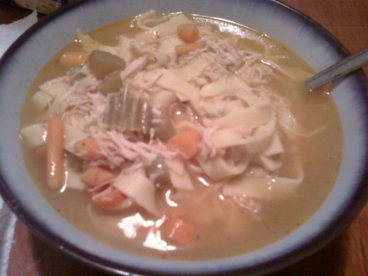 Turkey Noodle Soup!