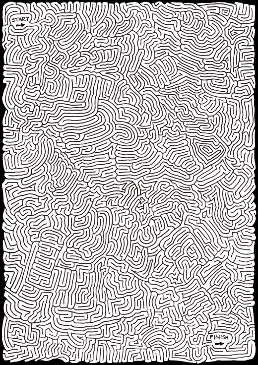 Peculiarly Perplexing Path [Maze]