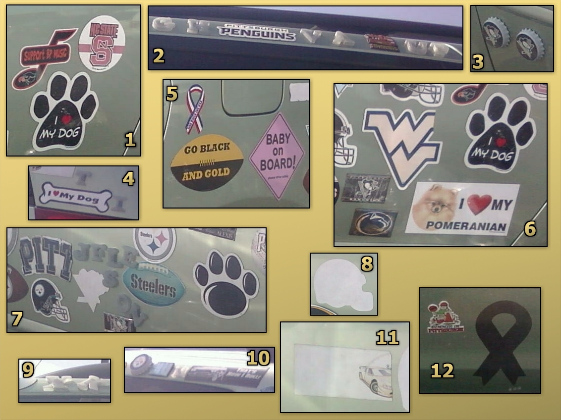 The Stickermobile roundup...