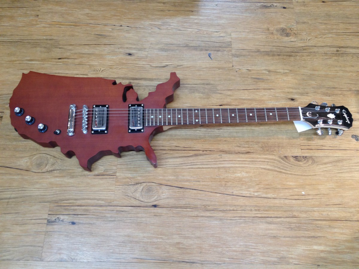 Epiphone USA Map Guitar