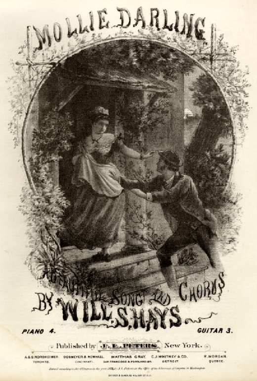 Mollie Darling - Sheet Music (Cover)