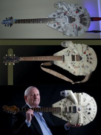 Millennium Falcon Guitar