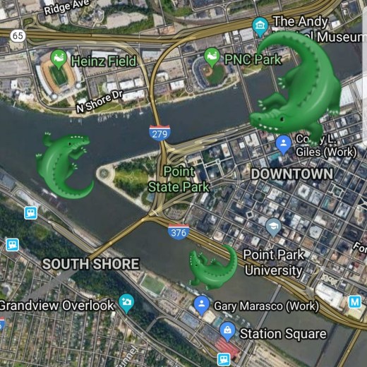 Concept Art for Three Amigators Enclosure