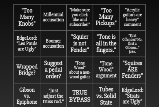 GUITAR BINGO (MyFreeBingoCards.com)