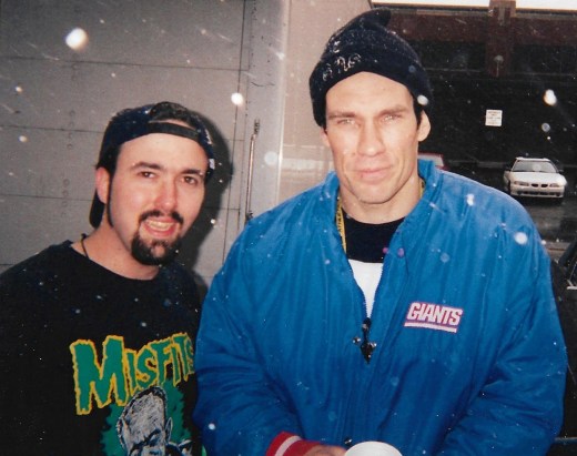 ERiC AiXeLsyD & DOyle Wolfgang Von Frankenstein (outside Metropol some time in the late 90's or early 00's.)