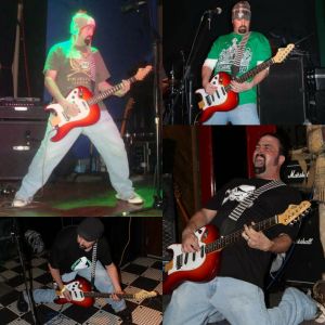 Bert - a.k.a. ERiC AiXeLsyD - rocking the Dewey Decibel FlipOut Lit Cigarette model.