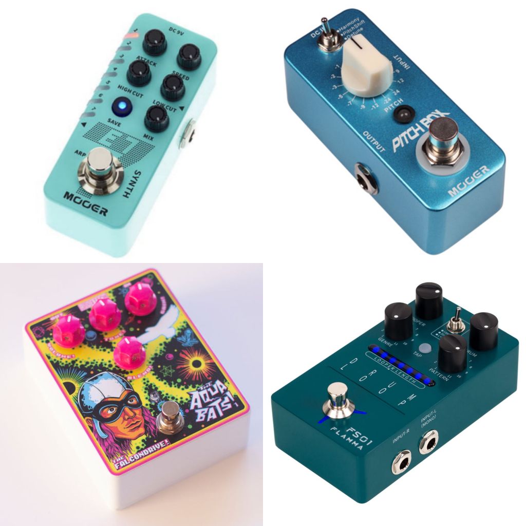 Mooer E7 | Mooer Pitch Box
RudeTech Falcondrive | Flamma FC01 Drum Loop