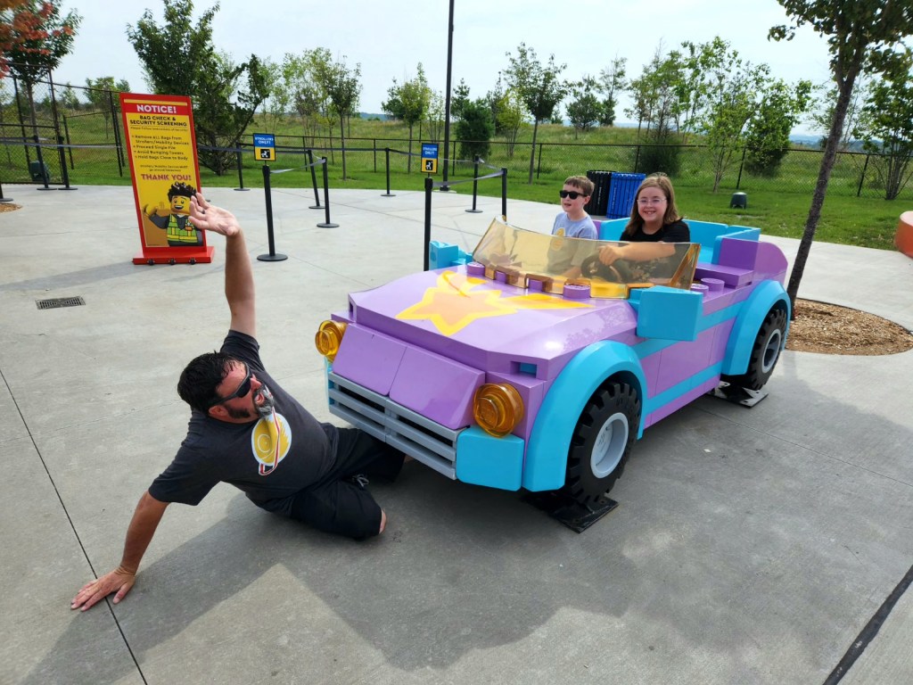 This was before the LEGOLAND driver's licenses were issued.