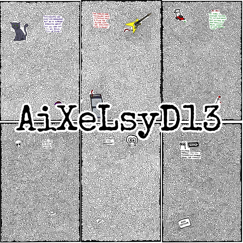 A preview of 6 mazes going into my next book.