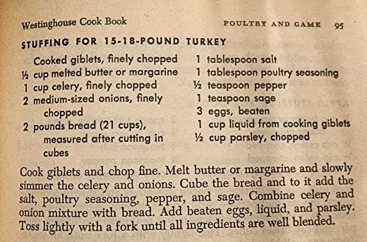 Westinghouse - Stuffing Recipe