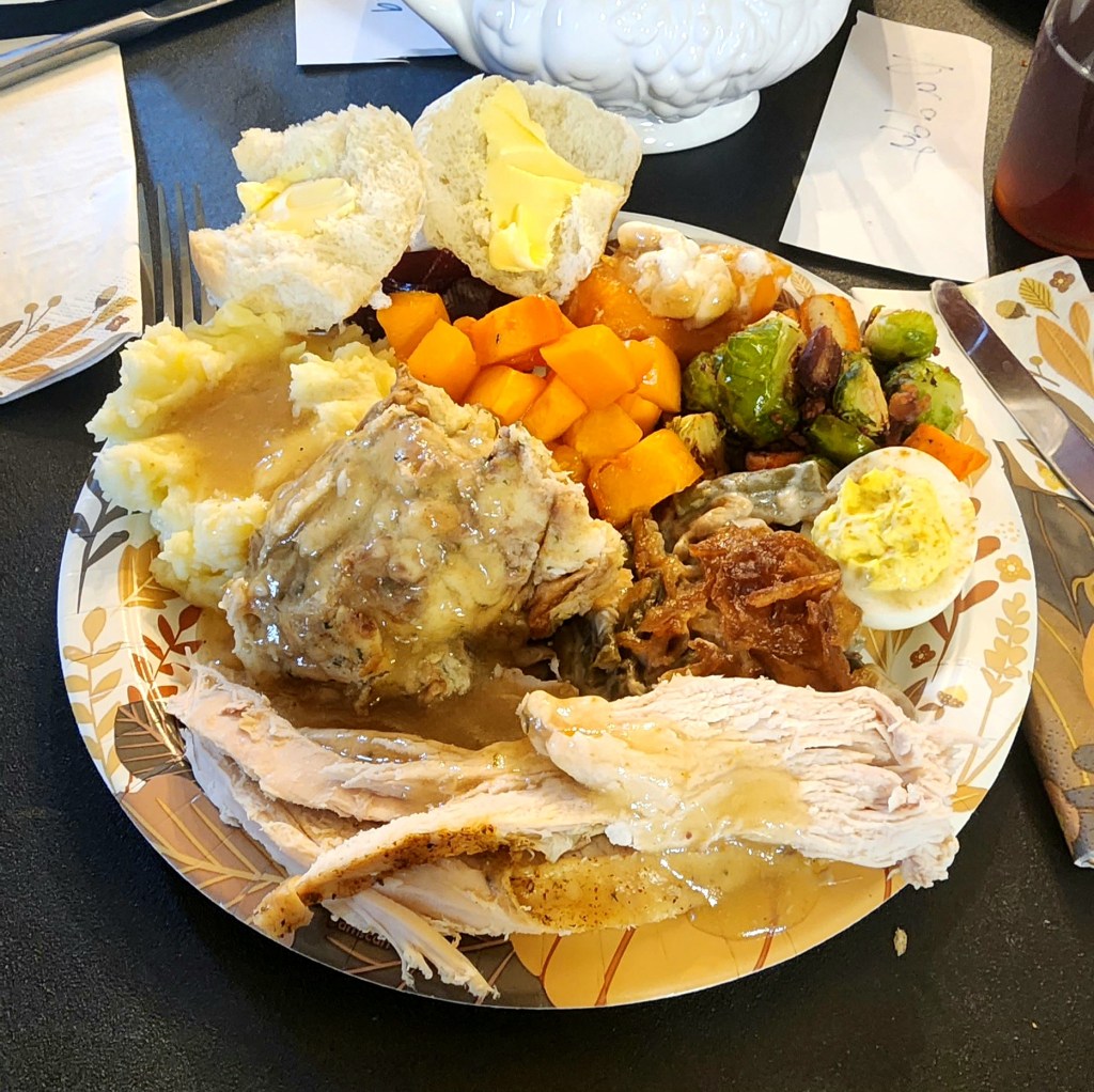 Thanksgiving Dinner Plate!