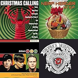 Christmas Playlist Thumbnails from Amazon Music