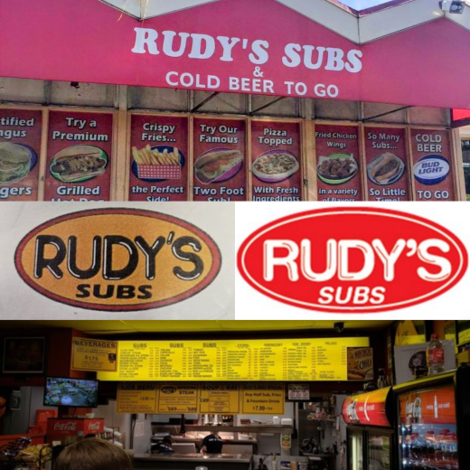 Rudy's Subs Collage