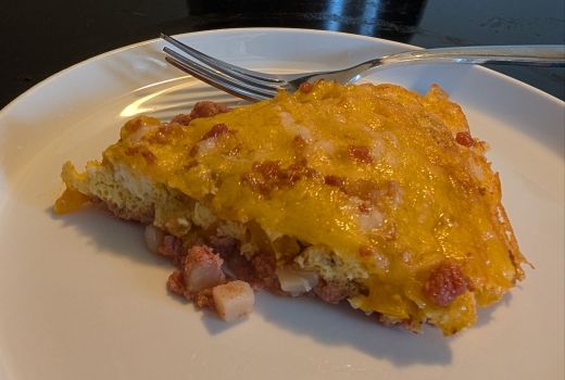 Breakfast Bake | On a plate